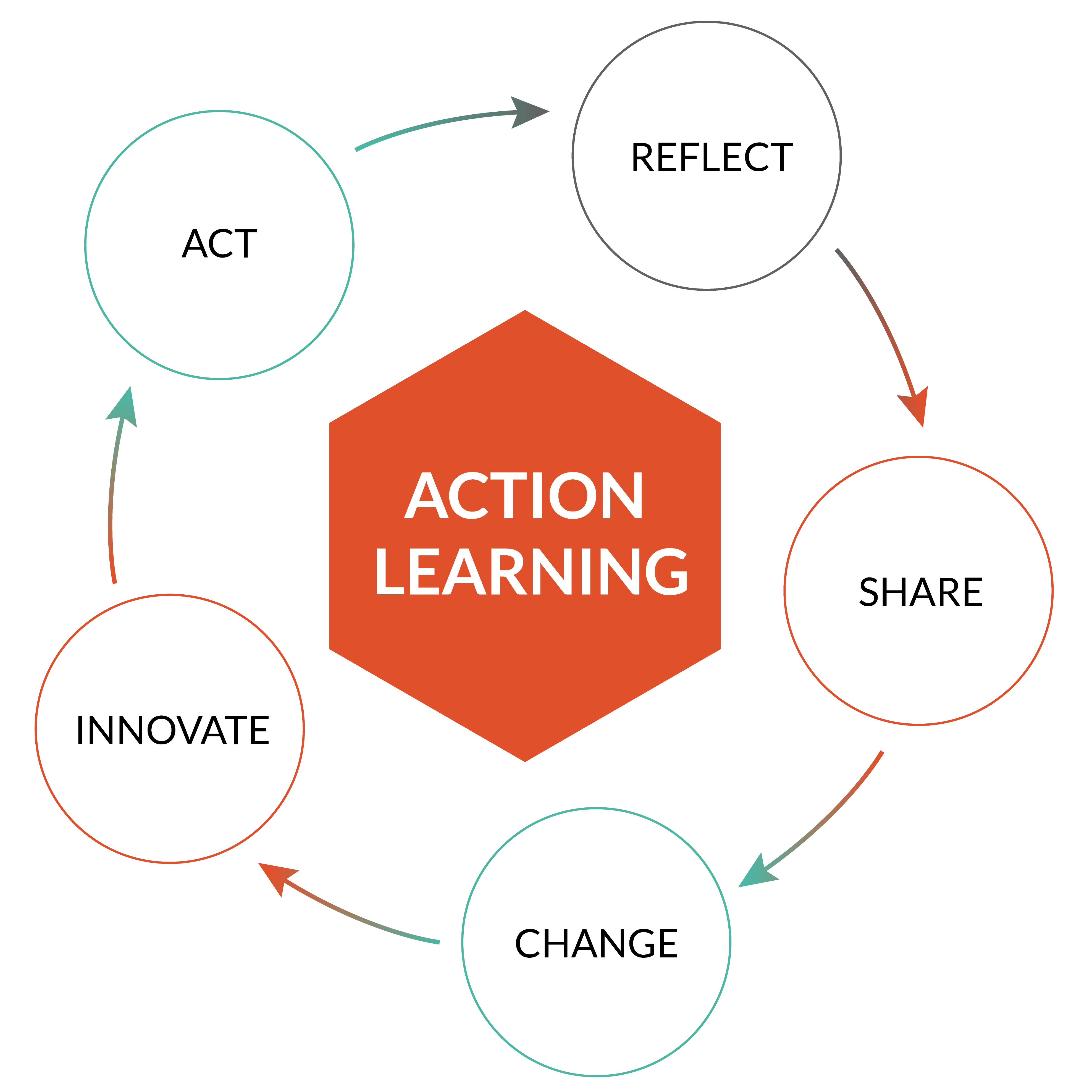 Action learning : reflect, share, change, innovate, act
